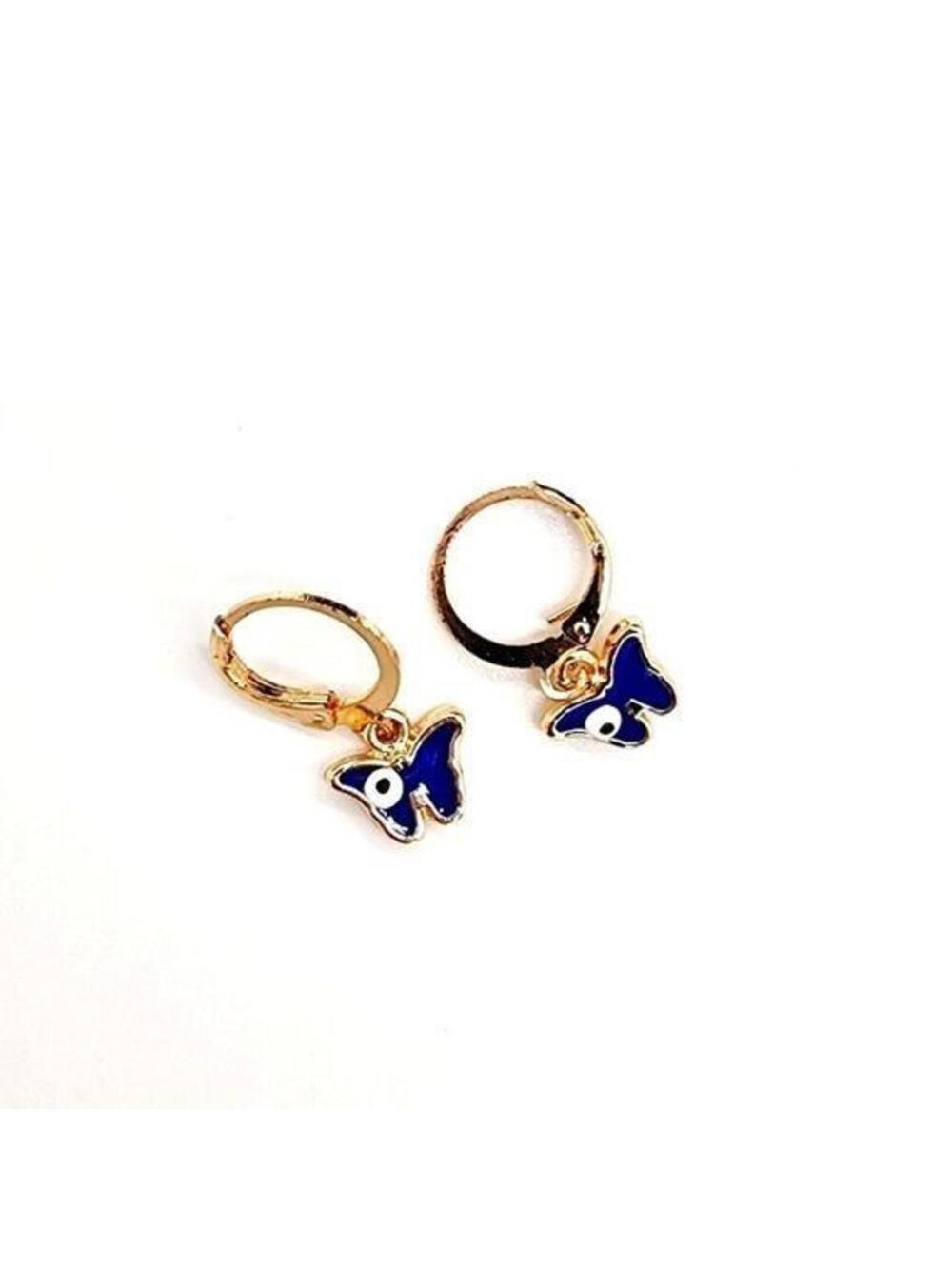 Blue Butterfly 🦋 Earrings
